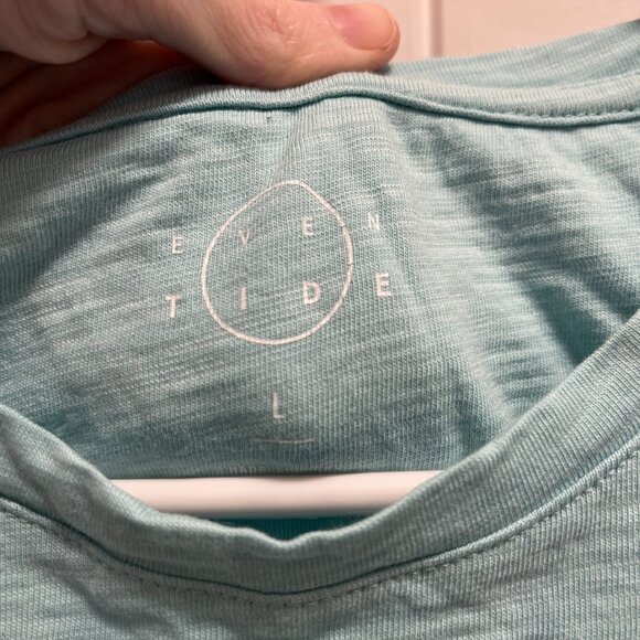 Even Tide Men's Short Sleeve Tee Size Large Blue - Picture 5 of 7